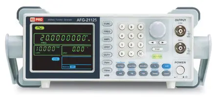 Produktfoto 1 von RS PRO AFG21125 Funktionsgenerator Zähler Variable Wobbelfuntion 0.1 Hz → 25 MHz Digitalfrequenz FM Modulation,