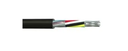 Produktfoto 1 von RS PRO DEF STAN Mehrkern-Industriekabel, 12-adrig 0.22mm² Schwarz Ungeschirmt, 100 m, Polyvinylchlorid