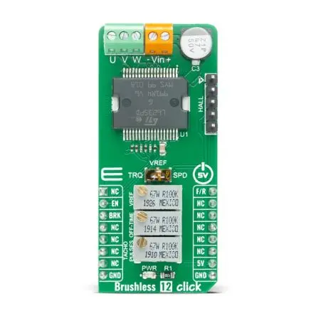 Produktfoto 1 von MikroElektronika Evaluierungsplatine, Brushless 12 Click Motor-Controller, für L6235