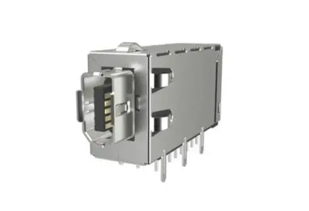 Amphenol Communications Solutions NDM Stecker IX Industrial Steckverbinder, 1-Port 1-polig 360°-Schirmung Oberfläche