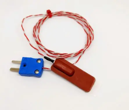 Produktfoto 1 von RS PRO XQ Perfluoralkoxyalkan Gummi-Thermoelement Typ K, Ø 1 mm x 2 m 750 °C → 150 °C