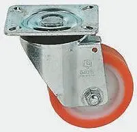 Produktfoto 1 von LAG Drehbar Rolle, Rad ø 100 mm, 200 kg, Ges H. 138 mm, Rad B. 30 mm