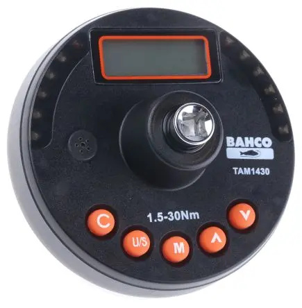 Produktfoto 1 von Bahco 1/4 in Digital Drehmoment-Prüfgerät ±4 %, ISO-kalibriert