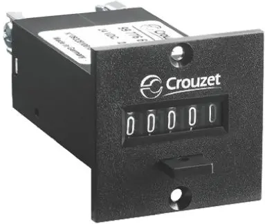 Produktfoto 1 von Crouzet CIM36 Zähler Zähler Mechanisch Manuell 5-stellig 24V dc