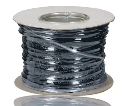 Produktfoto 1 von RS PRO 1015 Schaltdraht, 20 AWG 100 m Schwarz Ø 2.8 mm 16 Litzen Polyvinylchlorid