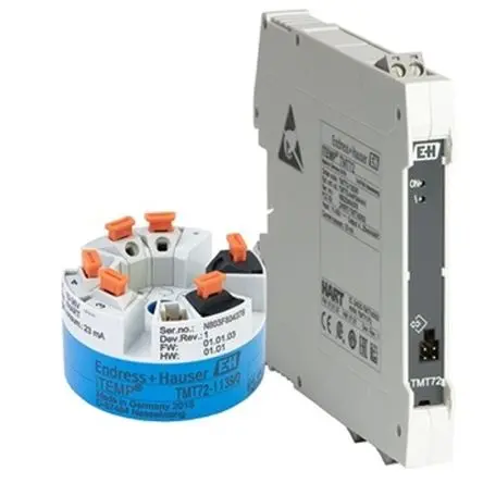 Produktfoto 1 von Endress+Hauser Temperaturgeber 36V dc, -50 °C → 200 °C für Widerstands-Temperaturfühler (RTD), Thermoelement Ausgang 4