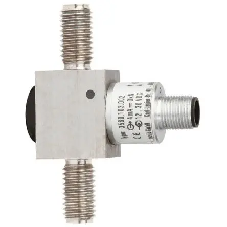 Produktfoto 1 von WIKA SPP-F2301 Kraftsensor Quetschanschluss, Spannung Dehnungsmessstreifen 30 kN 30 kN, M12-Stecker