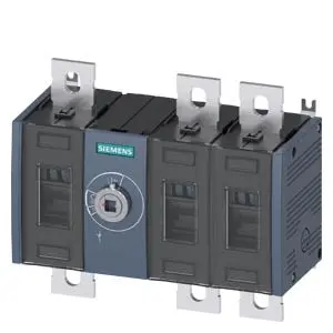 Produktfoto 1 von Siemens SENTRON Trennschalter / 3-polig offen, 0 Sicherungsgröße