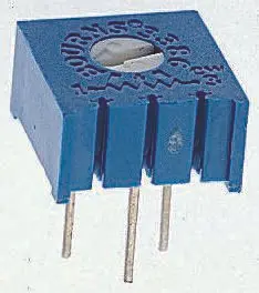 Bourns 3386 1-Gang Durchsteckmontage Trimm-Potentiometer, Einstellung von oben, 1 mΩ, 10 %, 0.5 W, Stift, L. 9.53 mm