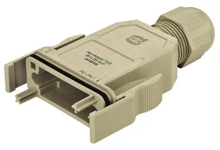 Produktfoto 1 von HARTING 0914 Kappe für robusten Stromversorgungsstecker Steckverbinderkappe, IP65