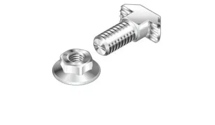Produktfoto 1 von Bosch Rexroth Verbindungskomponente, Hammerschrauben, Steckverbinderhalterung und Gelenk für 8mm, M6, L. 16mm passend