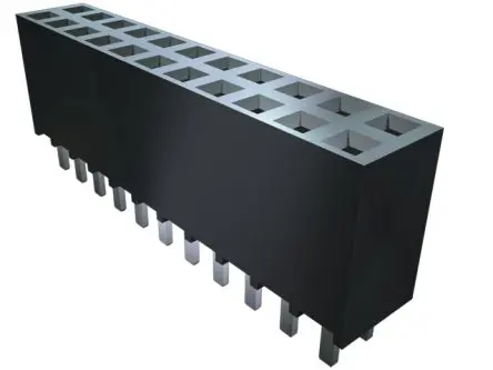 Produktfoto 1 von Samtec SSW Leiterplattenbuchse Gerade Oberfläche 50-polig / 1-reihig, Raster 2.54 mm Lot