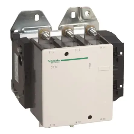 Produktfoto 1 von Schneider Electric TeSys F Schütz 220V ac/dc, 230 V ac/dc-Spule, 3-polig, 1kV ac / 400 A 230V ac/dc 200 kW 3 Schließer