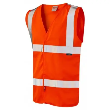 Produktfoto 1 von Liscombe Orange Unisex L Warnweste, Klettverschluss