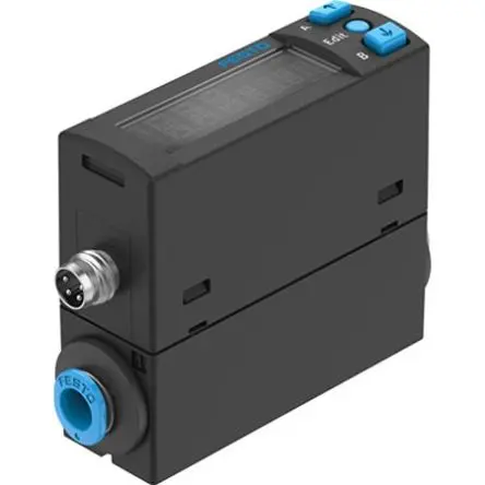 Produktfoto 1 von Festo SFAH Stickstoff, Druckluft Durchflusssensor 0.2l/min → 10l/min Typ Durchfluss-Überwachungssensor