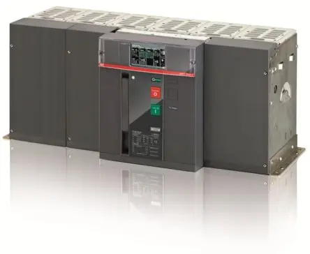 ABB Emax 2 Emax2 Elektronischer Schutzschalter 690V 3, 5000A 150 kA, Ekip Dip LSIG Release L. 762 mm x 371mm