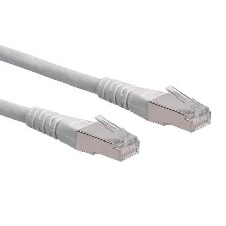 Produktfoto 1 von Roline 21.15 Kat. 6 Ethernet-Kabel, 3 m, Grau S/FTP Geschirmt, Polyvinylchlorid