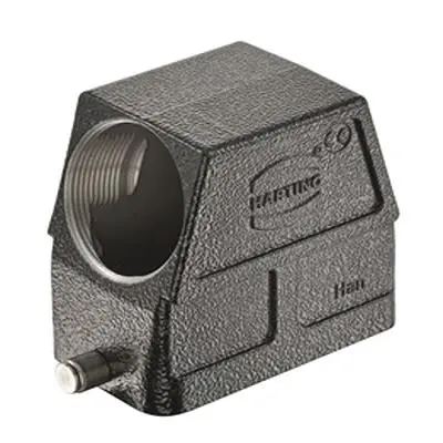 Produktfoto 1 von HARTING Han M Haube Einhebel 1, Kabel 10B Haube, IP65, IP66, IP67