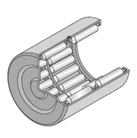 Produktfoto 1 von NTN Rollenlager 2-reihig Nadellager mit gezogenem Becher Stahl 38.5 kN CN 5500U/min BK / Außen-Ø 37 mm Außen-ø 78.5 kN