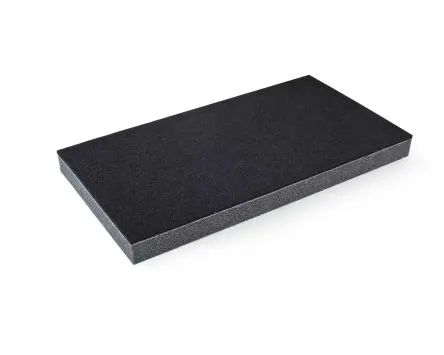 Produktfoto 1 von ideal-tek ESD-Schaumstoff Grau, Stärke 40 mm x 220mm x 510 mm