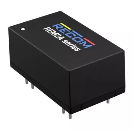 Recom REM2A DC/DC Konverter, 15V dc OUT 134 mA Durchsteckmontage 36V dc 250 kV ac 2 W -40 °C 105 °C