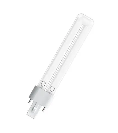Produktfoto 1 von Osram Entkeimungslampe 11 W G23 Sockel, L. 235.5 mm, L. 254 nm ø 28 mm