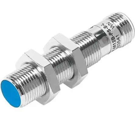Produktfoto 1 von Festo SIEF M12 Induktiver Näherungssensor, Gewinderohr NPN / 200mA 3 mm, IP68 30 V dc