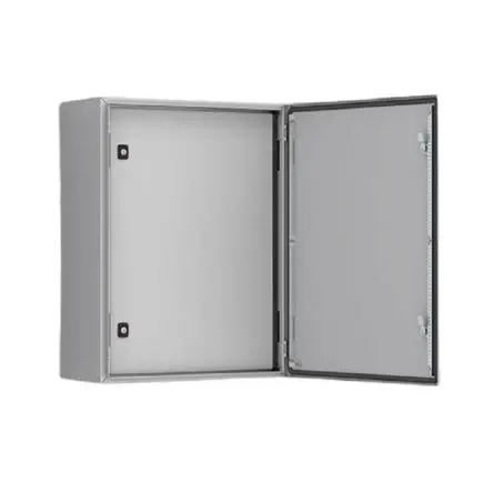 Produktfoto 1 von nVent HOFFMAN ADI Gehäusetür Typ Einzeltür Abschließbar B. 600mm L. 400 mm Weichstahl