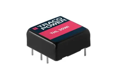 Produktfoto 1 von TRACOPOWER DC/DC Konverter 2-Kanal, 2 A 314 kHz 1 x 1 in 6-Pin Einzelausgang 15V dc
