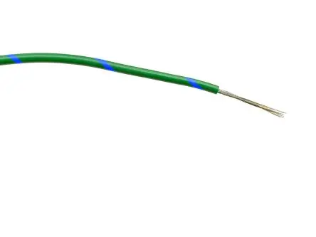 Produktfoto 1 von RS PRO Schaltdraht 100 m Grün, Blau Ø 1.55 mm 16 Litzen Polyvinylchlorid