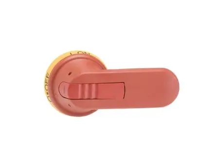 Produktfoto 1 von ABB Rot 1SCA Drehgriff für Pistolengriff 95 mm 1-fach abschließbar, IP65