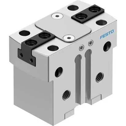 Produktfoto 1 von Festo HGPT Pneumatikgreifer, Doppeltwirkend-Ausführung, 2 Greifarme, Parallel, 8 bar max. M5