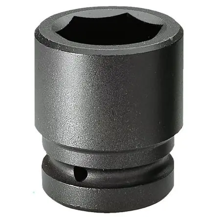Produktfoto 1 von Facom 25.4 mm, 52 mm Standard-Steckschlüssel Schlag-Steckschlüssel lang Chrom-Molybdän-Stahl, 80mm