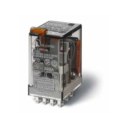 Produktfoto 1 von Finder 55 Relais 24V dc Spule 4 CO 7A