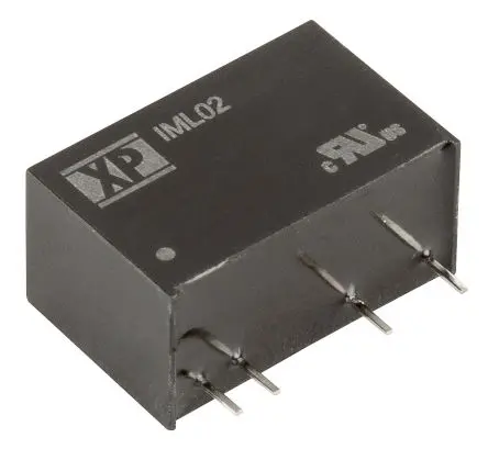XP Power IML02 DC/DC Konverter, 3V, -3 V OUT 300 mA Durchsteckmontage 13.2V dc 4 kV ac 2 W -40 °C 85 °C