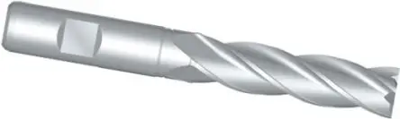 Produktfoto 1 von Dormer HSS Schaftfräser x 1mm/ Schnittlänge 2 mm