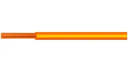 Produktfoto 1 von Huber+Suhner RADOX 155 Schaltdraht 1.5 mm², 16 AWG 100 m Orange Polyolefin