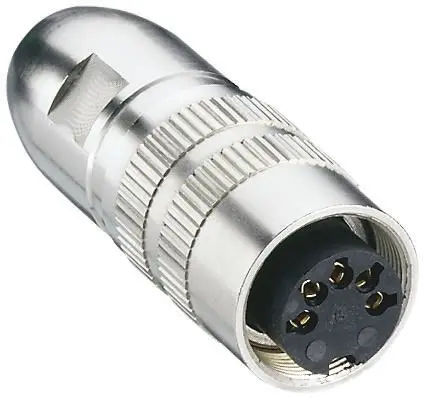 Produktfoto 1 von Lumberg 322 M16 DIN-Buchse Gerade 7-polig, DIN EN 60529, 60V ac 5A IP68 Kabel, Mit Gewinde Buchse
