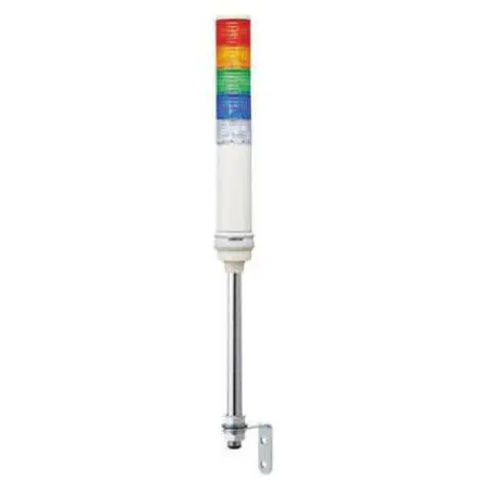 Produktfoto 1 von Schneider Electric Harmony LED Signalturm Summer 5-stufig Linse Grün, Rot, Weiß, Blau, Gelb 24V ac/dc