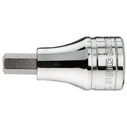 Produktfoto 1 von Facom 9.53 mm Bit Buchse SW 7 mm Sechskant x 15mm
