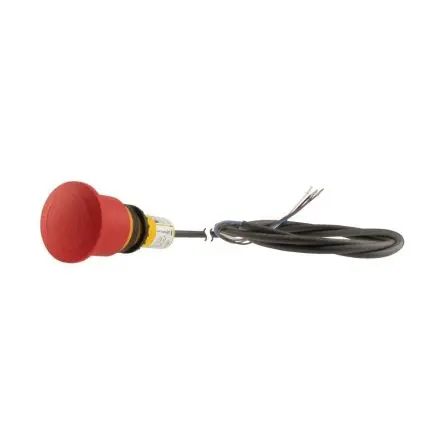 Produktfoto 1 von Eaton C22 Not-Aus-Drucktaster, Eingebaut, Ø 22.5 mm, 1 Öffner/1 Schließer, Rot IP67, IP69K, 45mm, x 3597 mm,