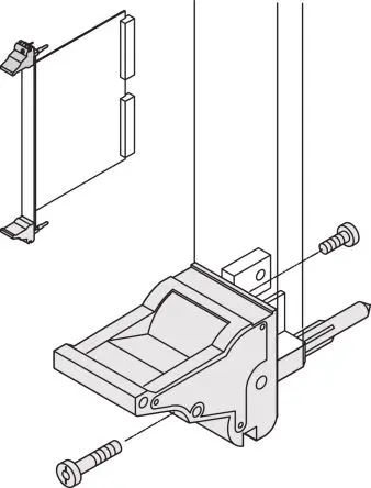 Produktfoto 1 von nVent SCHROFF Griff, Griff, Polycarbonat, 100 pro Paket Stück