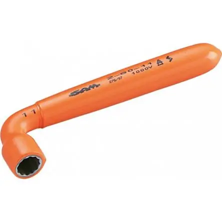 SAM Z-80-11 VDE 1000V zugelassen 11 mm Steckschlüssel Isoliert, Länge 130 mm
