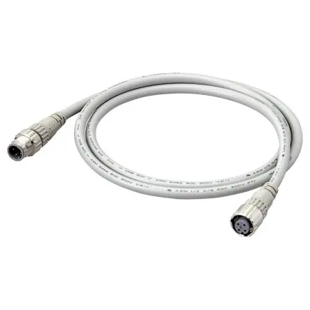 Produktfoto 1 von Omron, 4-polig Sensor-Betätigungselementkabel, Gerade Buchse / Gerade Stecker, Länge 2 m