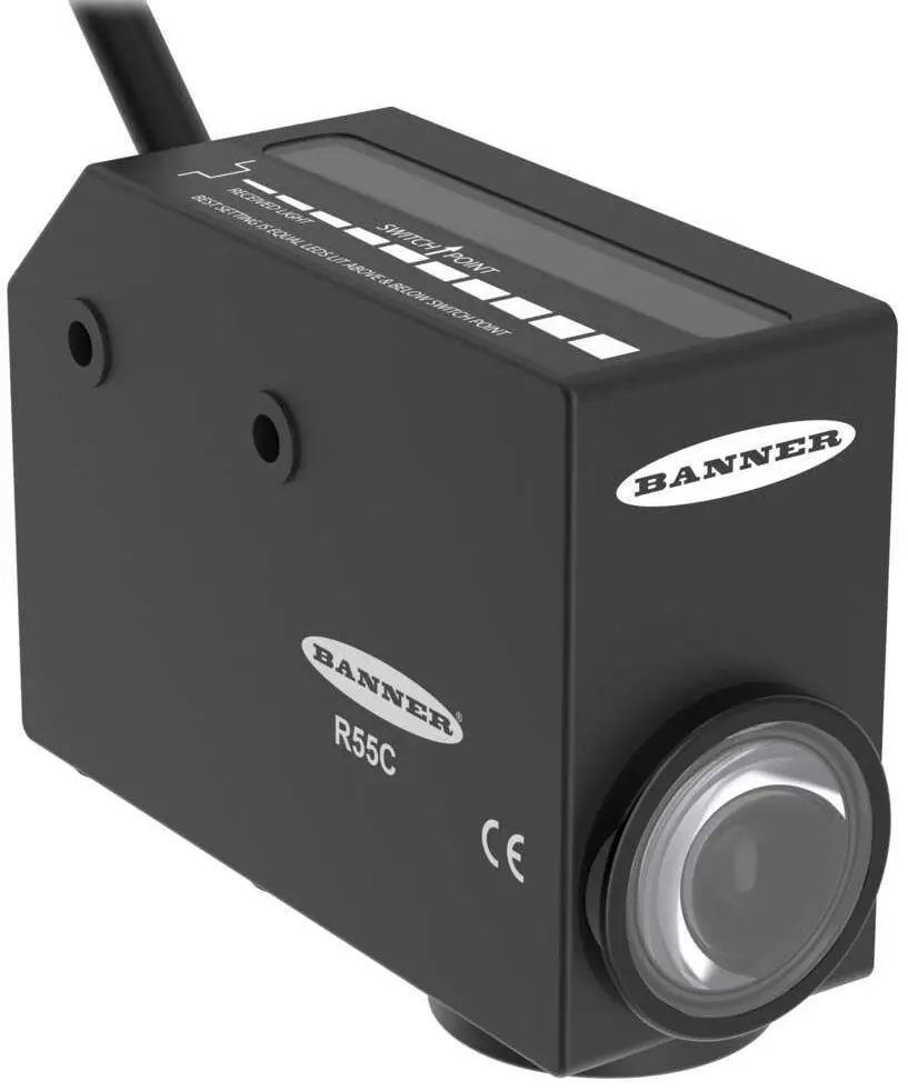 Produktfoto 1 von Banner Kubisch Optischer Sensor, Retroreflektierend, Bereich 10 mm, Bipolare NPN/PNP Ausgang, 5-poliger M12 Pigtail QD,
