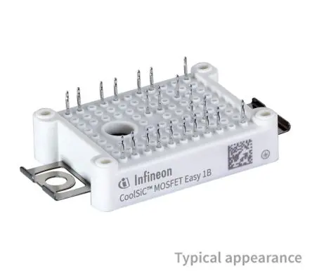 Produktfoto 1 von Infineon CoolSiC Typ N-Kanal, Schraubanschlussklemme MOSFET 1200 V Erweiterung / 25 A 20 mW EasyPACK