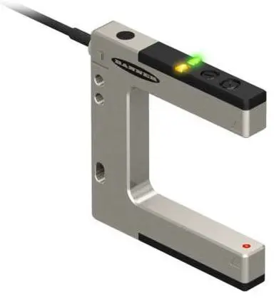 Banner U Shaped (Also: Fork; Gabel) Optischer Sensor, Dagegen, Bereich 50 mm, PNP/NPN Ausgang, 2 m,