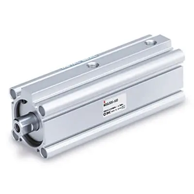 Produktfoto 1 von SMC MQQ MQQTB20-60D Pneumatikzylinder 60 mm Doppeltwirkend, Bohrung Ø 20 mm, bis 0.5 Mpa