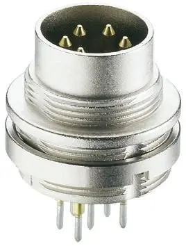 Lumberg DIN-Stecker 8-polig, DIN EN 60529 IP68