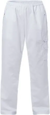 Produktfoto 1 von Fristads 260 P154 Unisex Hose, 35 % Baumwolle, 65 % Polyester Weiß XS